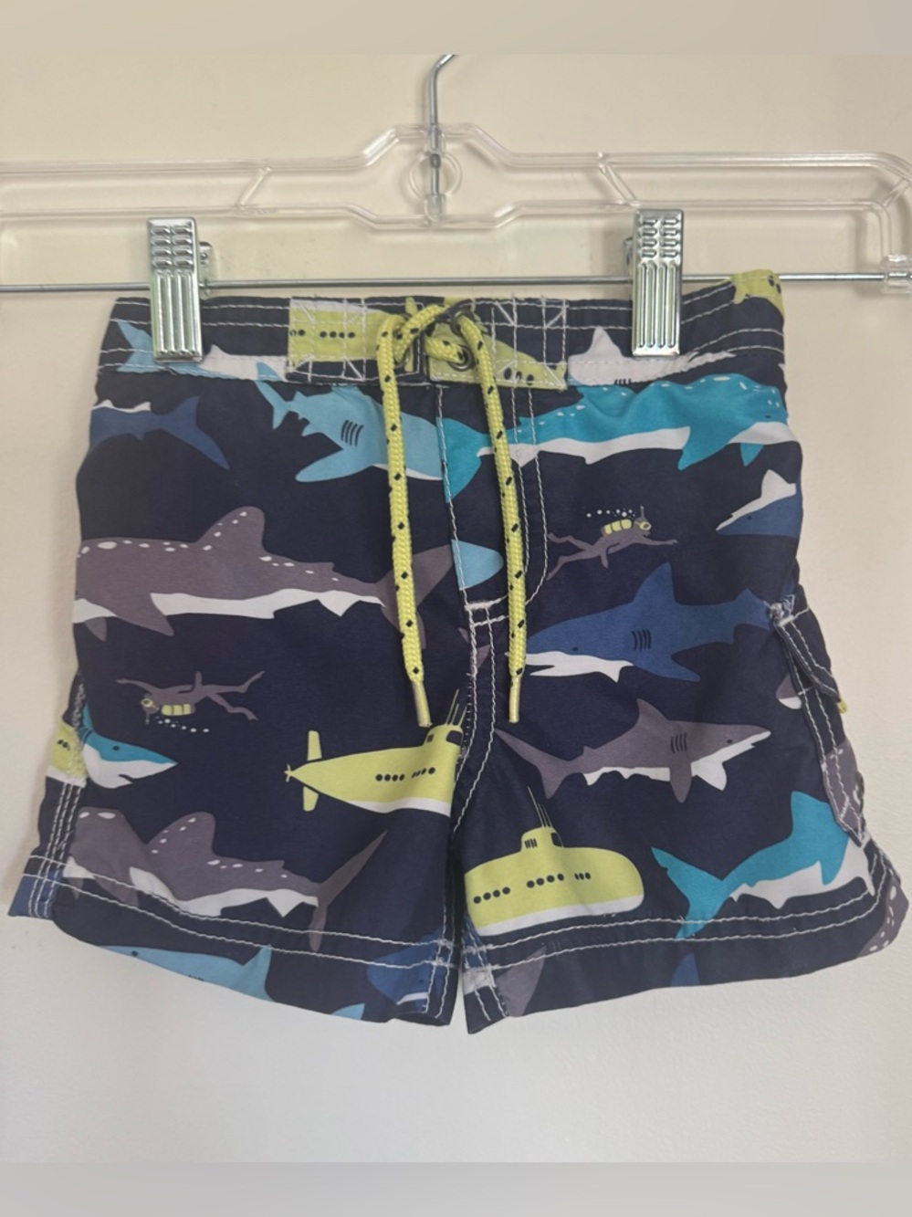 Carter’s Toddler Boys Swim Trucks, Size 18 Months